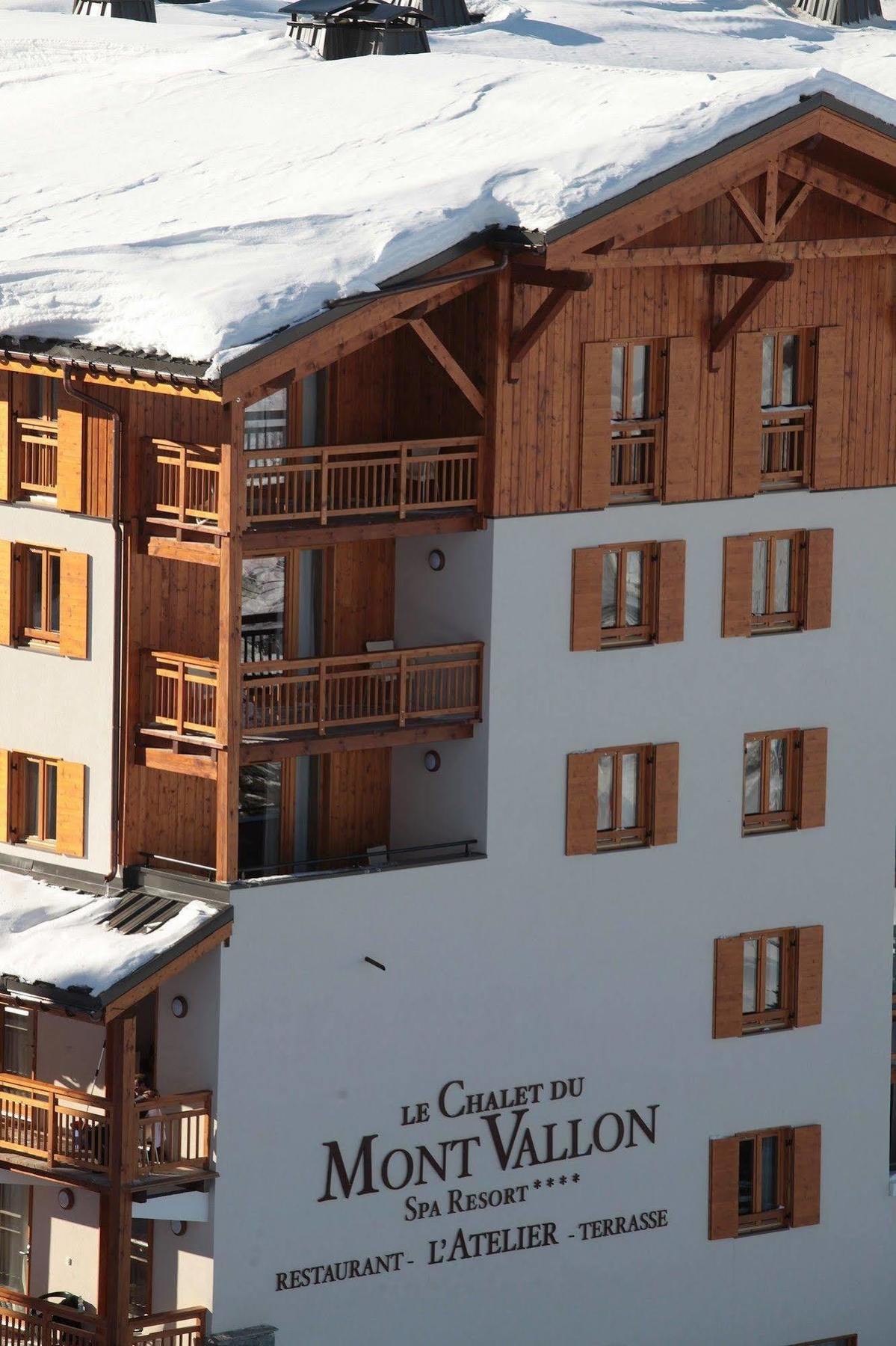 Le Chalet Du Mont Vallon Spa Resort Les Menuires Dış mekan fotoğraf