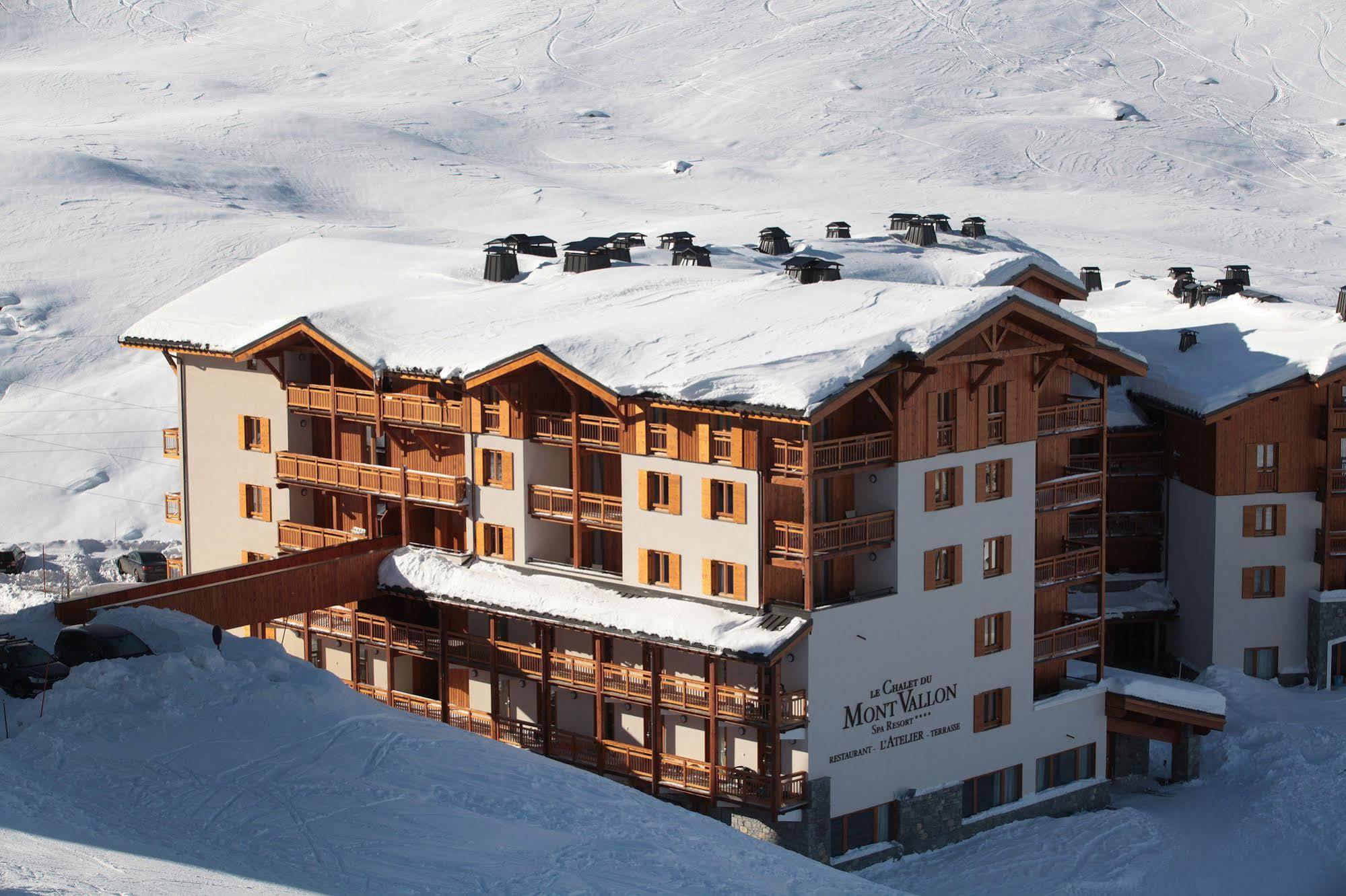 Le Chalet Du Mont Vallon Spa Resort Les Menuires Dış mekan fotoğraf