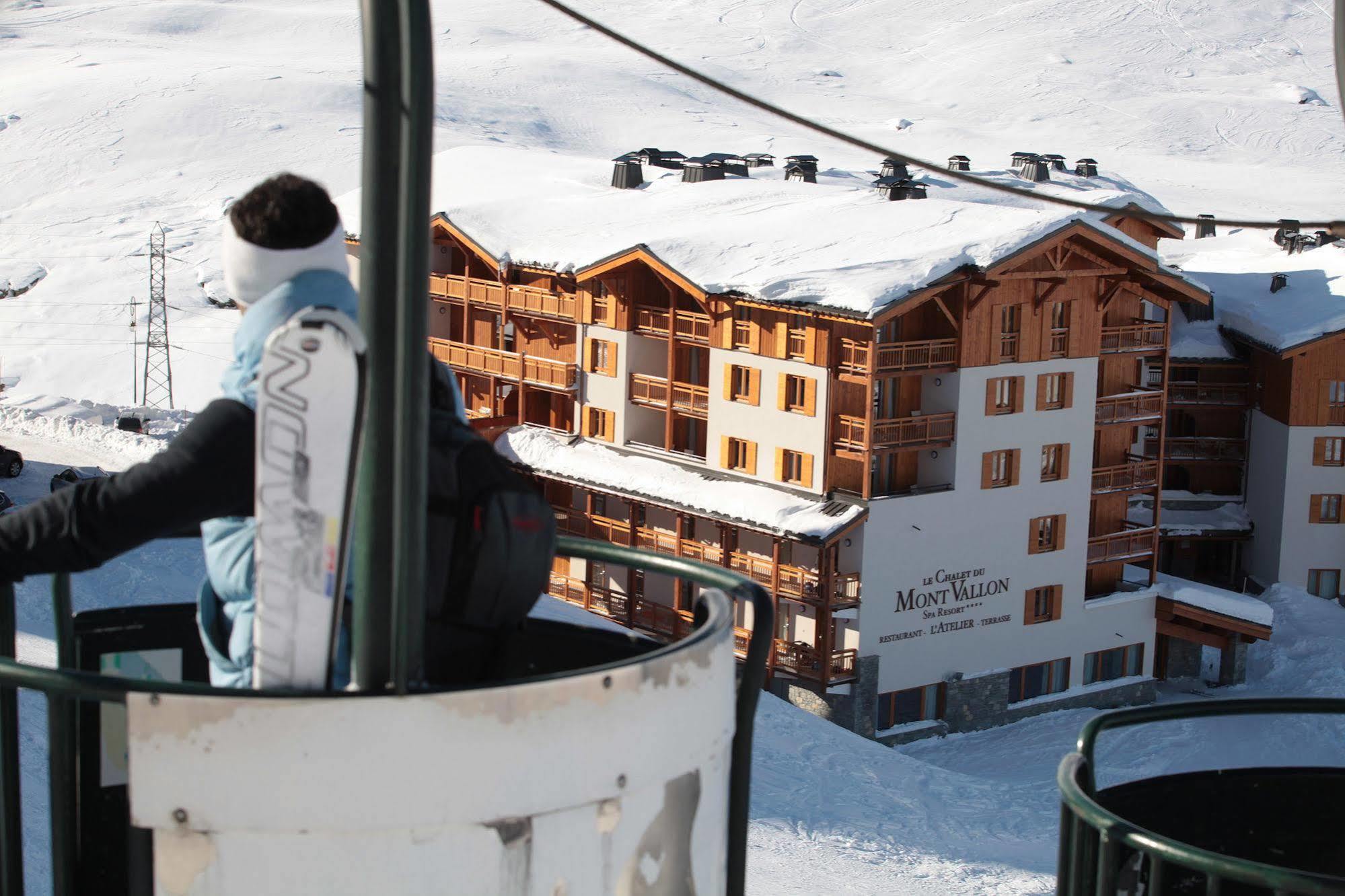 Le Chalet Du Mont Vallon Spa Resort Les Menuires Dış mekan fotoğraf
