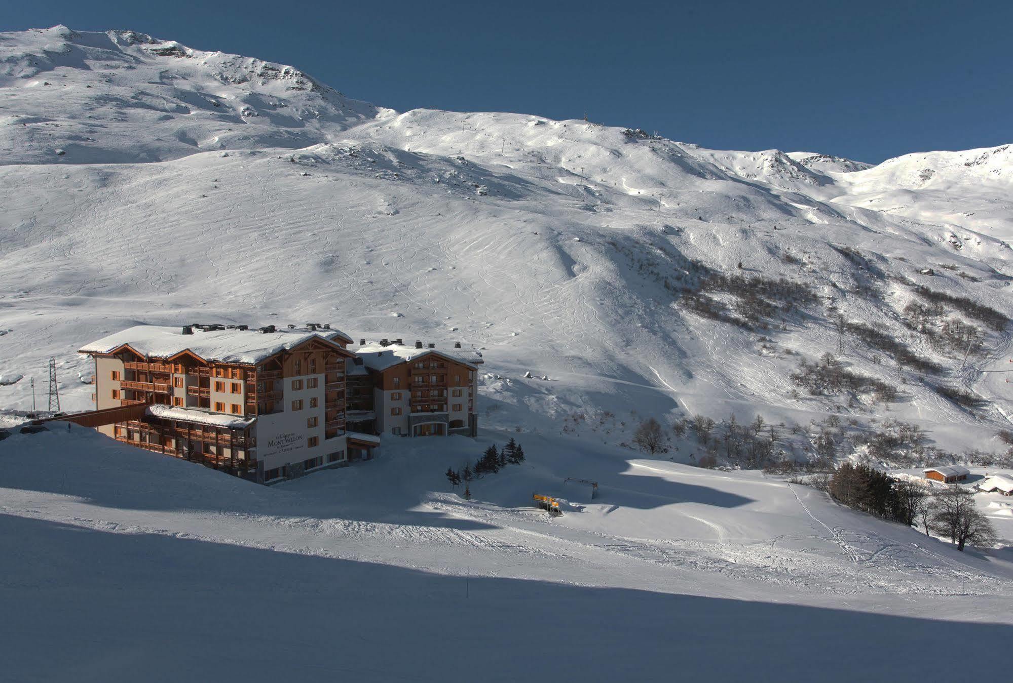 Le Chalet Du Mont Vallon Spa Resort Les Menuires Dış mekan fotoğraf