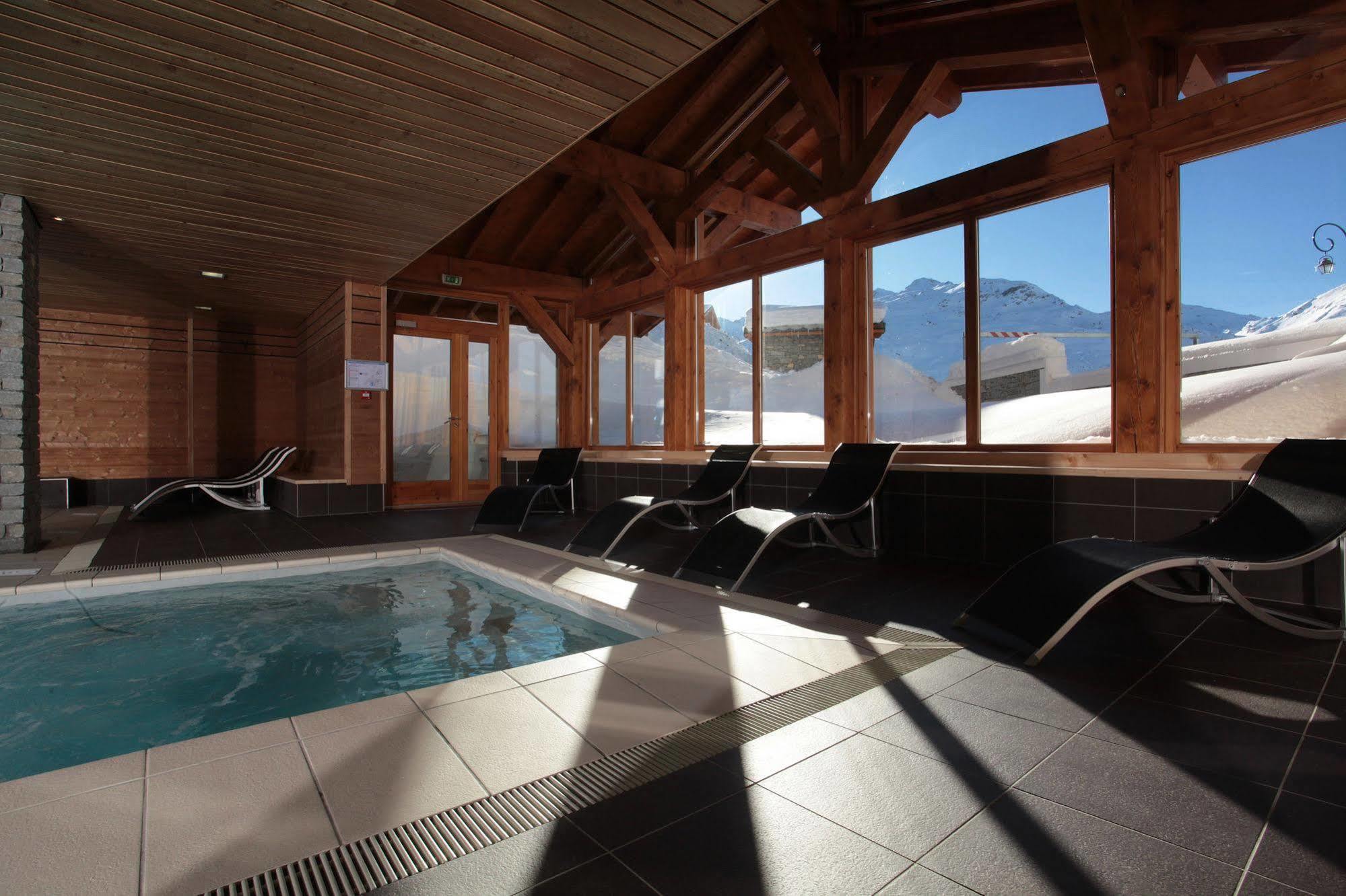 Le Chalet Du Mont Vallon Spa Resort Les Menuires Dış mekan fotoğraf
