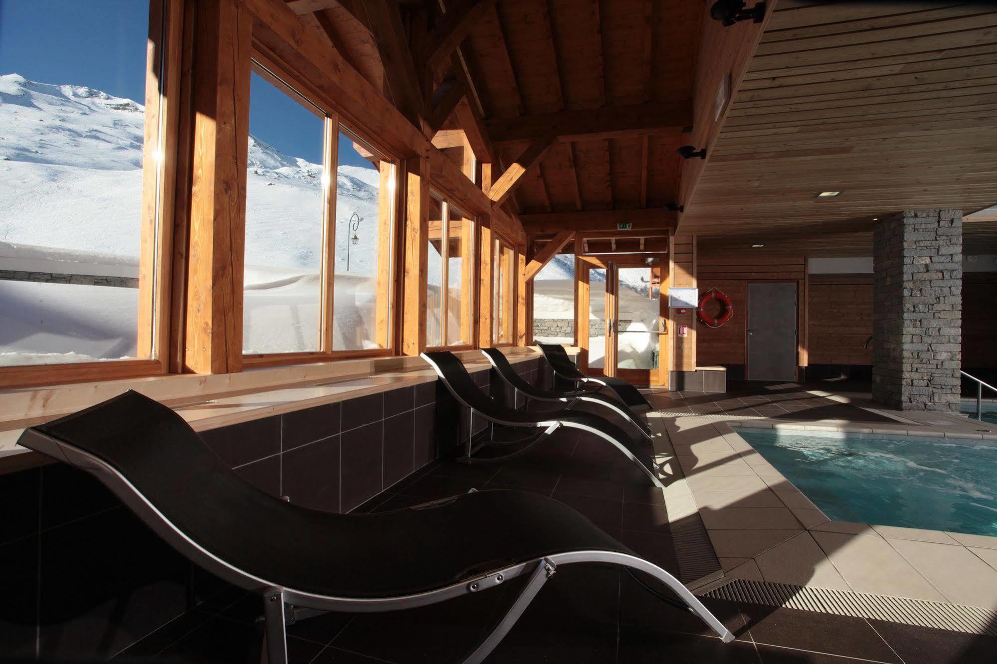 Le Chalet Du Mont Vallon Spa Resort Les Menuires Dış mekan fotoğraf