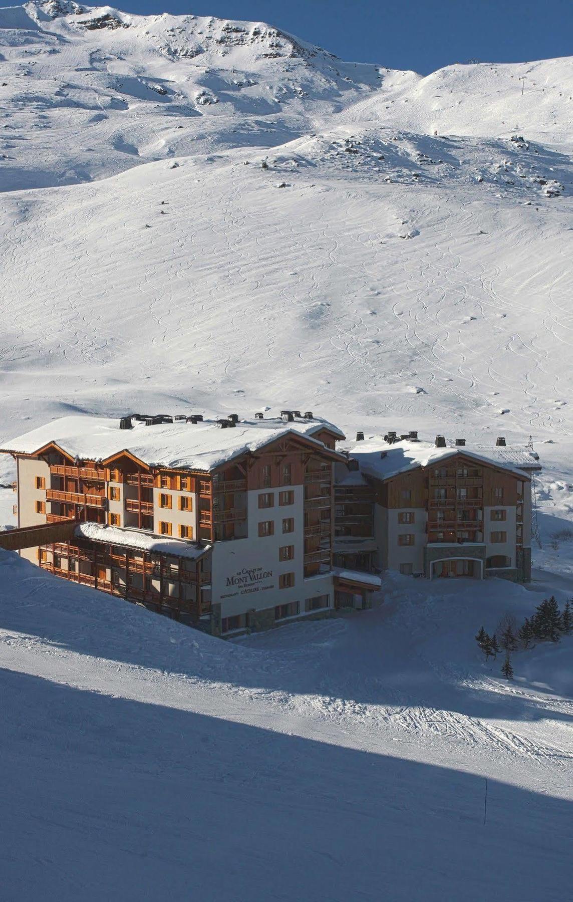 Le Chalet Du Mont Vallon Spa Resort Les Menuires Dış mekan fotoğraf