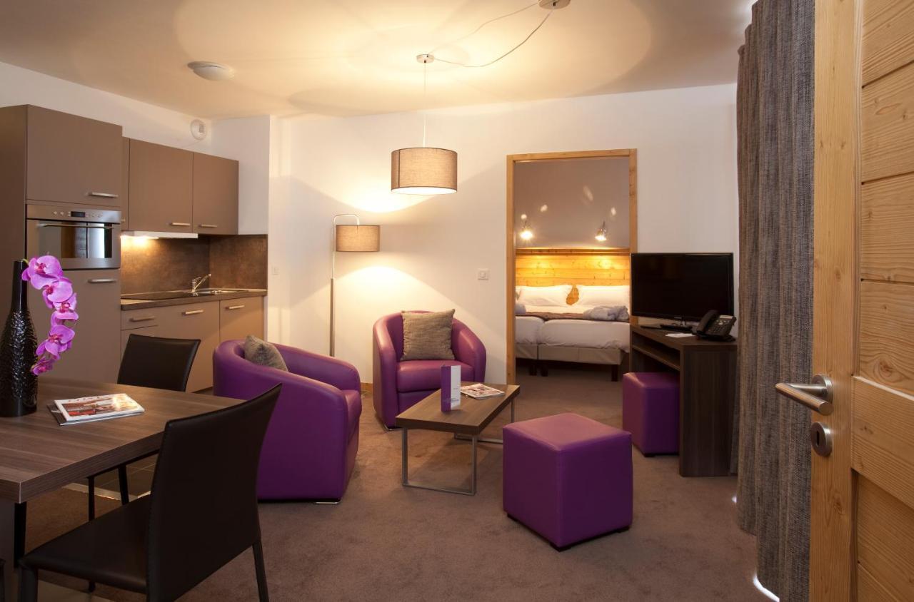 Le Chalet Du Mont Vallon Spa Resort Les Menuires Dış mekan fotoğraf